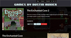 Desktop Screenshot of dustinauxier.com